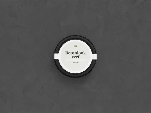 Betonlook verf 162 Pierre kleurtester