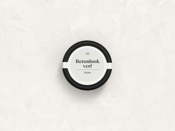 Betonlook verf 201 Boule kleurtester