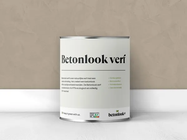 Betonlook verf 240 Biscuit blik