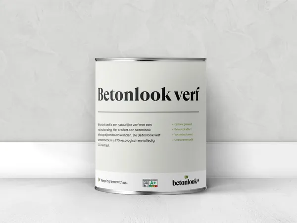 Betonlook verf 101 Nougat blik