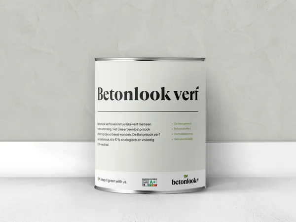 Betonlook verf 102 Piscine blik
