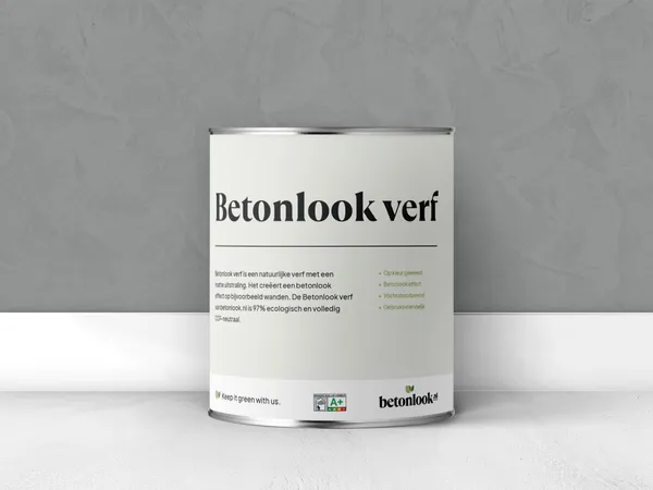Betonlook verf 132 Lampe blik