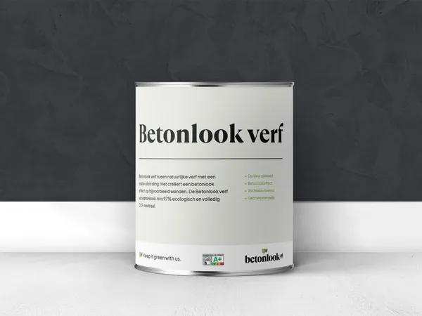 Betonlook verf 164 Lave blik