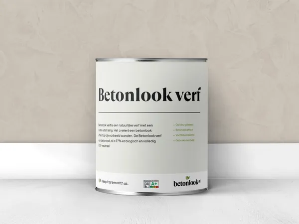 Betonlook verf 234 Coquille blik