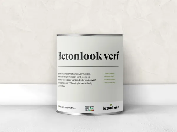 Betonlook verf 231 Brullee blik