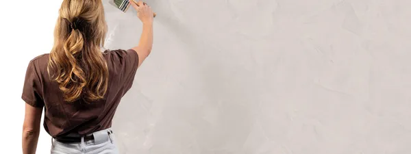 Betonlook verf 330 Lia aanbrengen