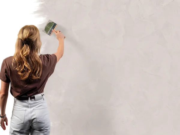 Betonlook verf 330 Lia aanbrengen