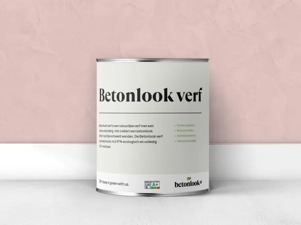 Betonlook verf 460 Flamant blik