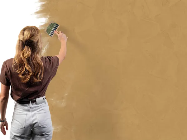 Betonlook verf 562 Caramel aanbrengen