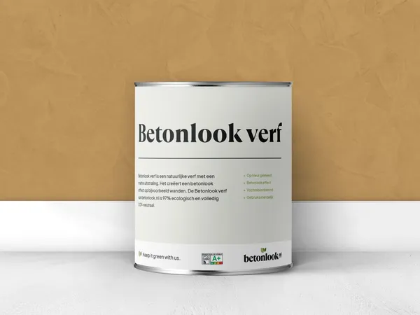 Betonlook verf 562 Caramel blik