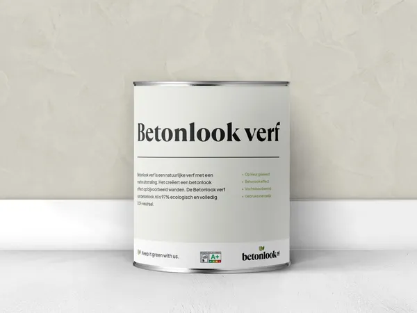 Betonlook verf 600 Perle blik