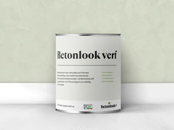 Betonlook verf 601 Fiche blik