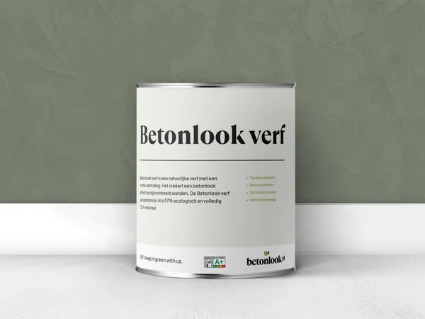 Betonlook verf 664 Cactus blik