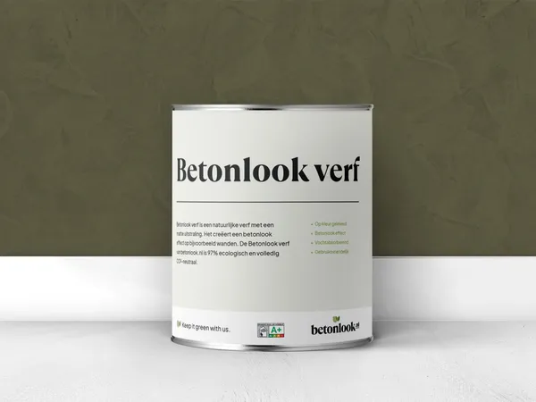 Betonlook verf 662 Soldat blik