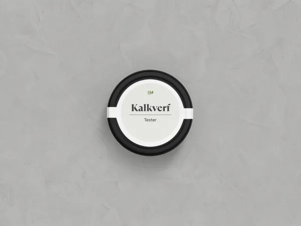 Kalkverf 135 Gravier kleurtester