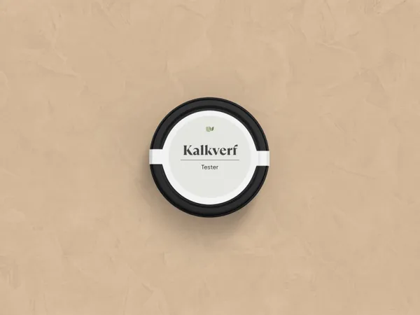 Kalkverf 217 Koedoe kleurtester