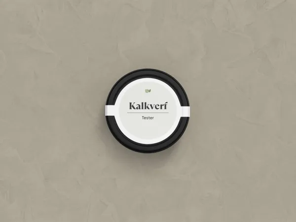 Kalkverf 240 Terre de Lin kleurtester