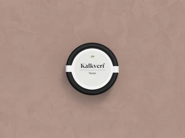 Kalkverf 363 Marrone kleurtester