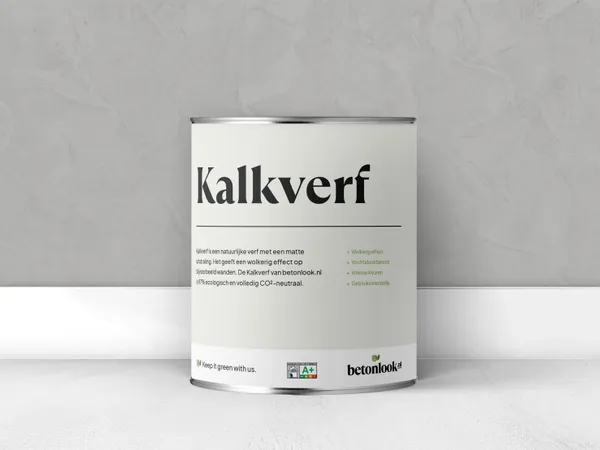 Kalkverf 135 Gravier blik