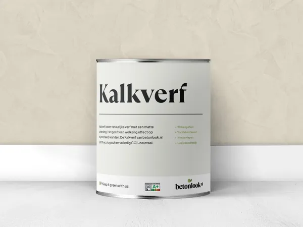 Kalkverf 215 Sahara Veil blik