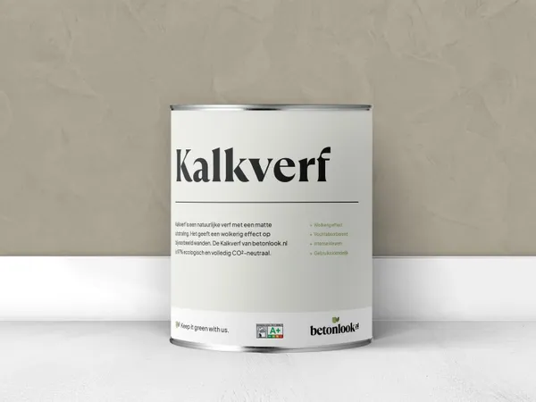 Kalkverf 240 Terre de Lin blik