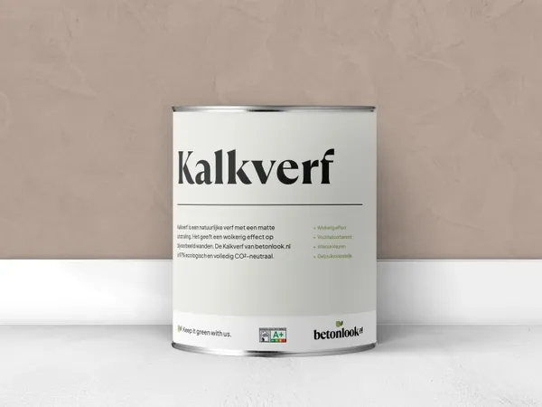 Kalkverf 264 Kaolin blik