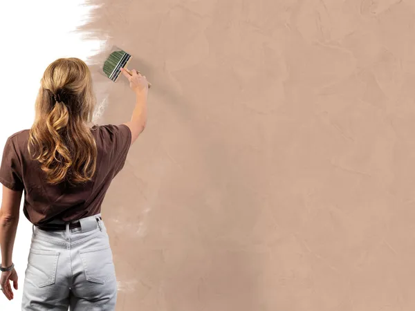 Kalkverf 336 Sienna aanbrengen