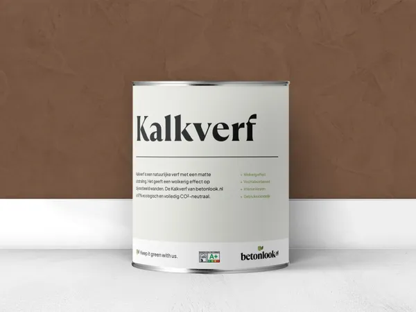 Kalkverf 366 Terre Antique blik