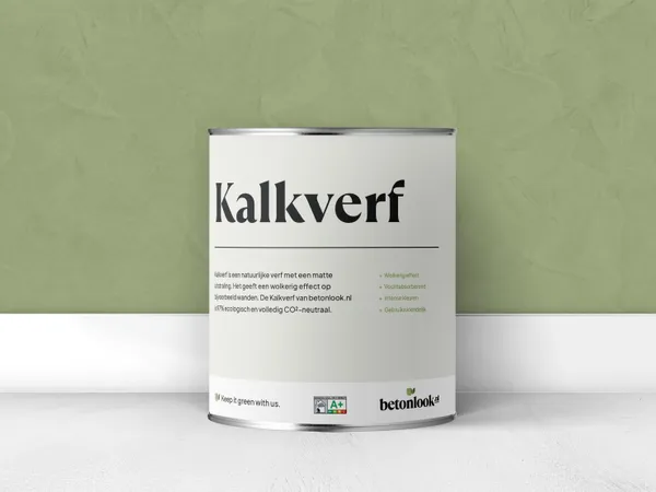 Kalkverf 636 Jardin blik