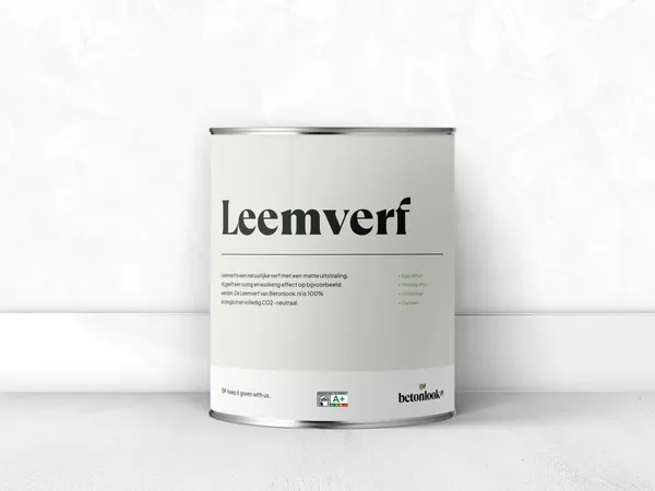 Leemverf 050 Blanco blik