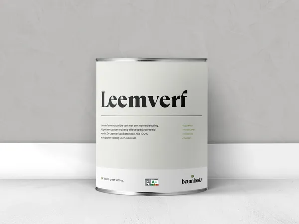 Leemverf 102 Noir 40 blik
