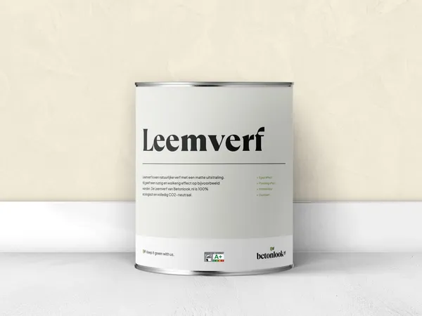 Leemverf 202 Lin Plus blik