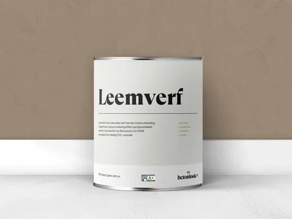 Leemverf 212 Cachemire Claire blik