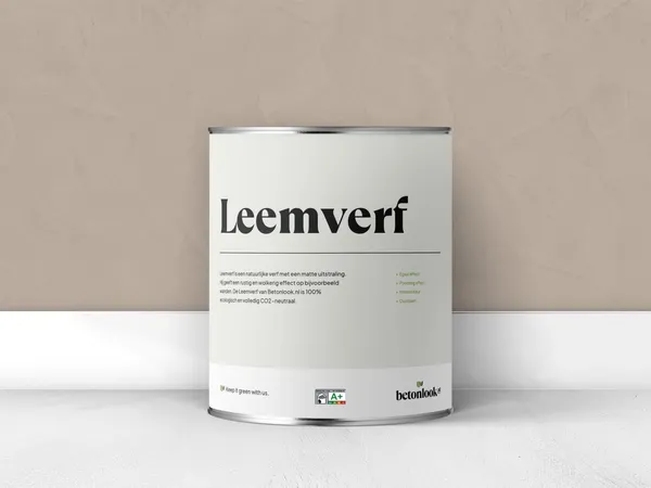 Leemverf 235 Monoliet blik