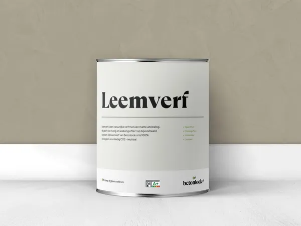 Leemverf 240 Terre de Lin blik