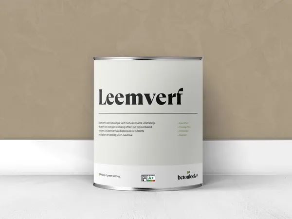 Leemverf 261 Jute blik