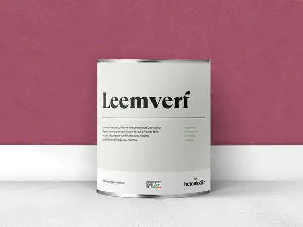 Leemverf 301 Hibiscus blik