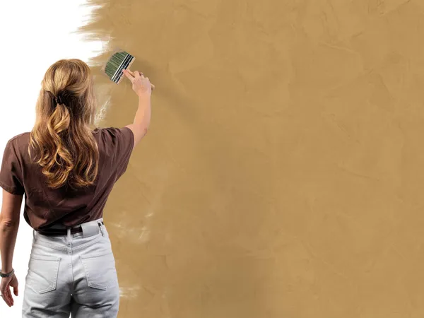 Betonlook verf 562 Caramel aanbrengen