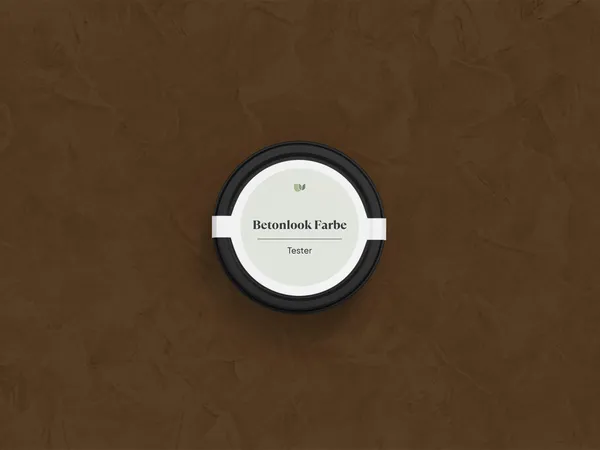 Betonlook verf 265 Praline kleurtester DE