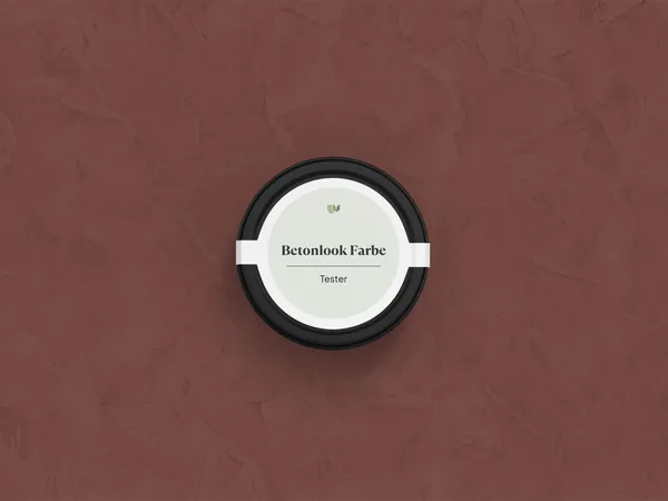 Betonlook verf 302 Tartare kleurtester DE