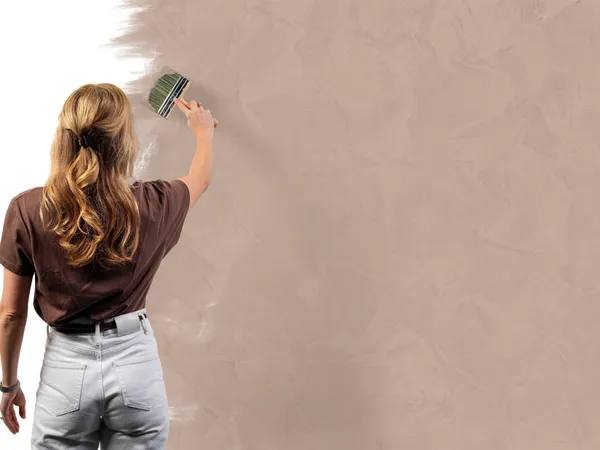 Betonlook verf 361 Amour aanbrengen