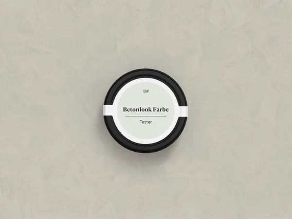 Betonlook verf 501 Blanc kleurtester DE
