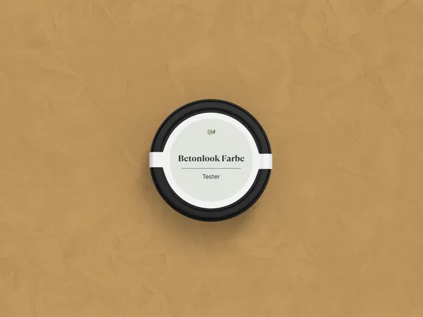 Betonlook verf 562 Caramel kleurtester DE