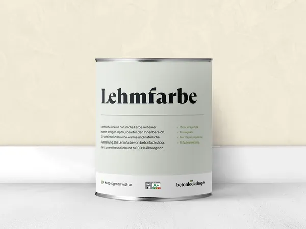 Leemverf 202 Lin Plus blik DE
