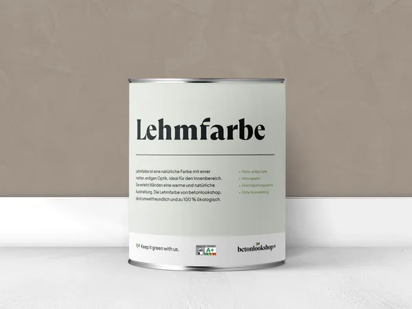 Leemverf 260 Latte blik DE