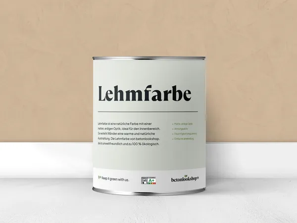 Leemverf 262 Noisette blik DE