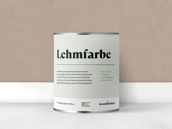 Leemverf 264 Kaolin blik DE