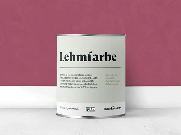 Leemverf 301 Hibiscus blik DE