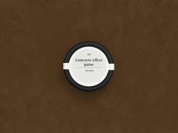 Betonlook verf 265 Praline kleurtester EN