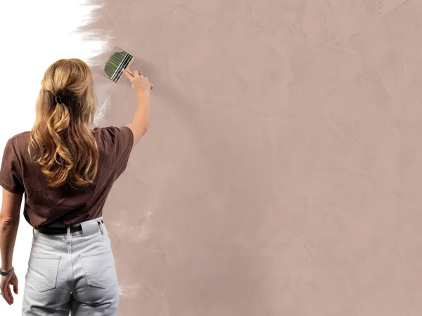 Betonlook verf 362 Ballet aanbrengen